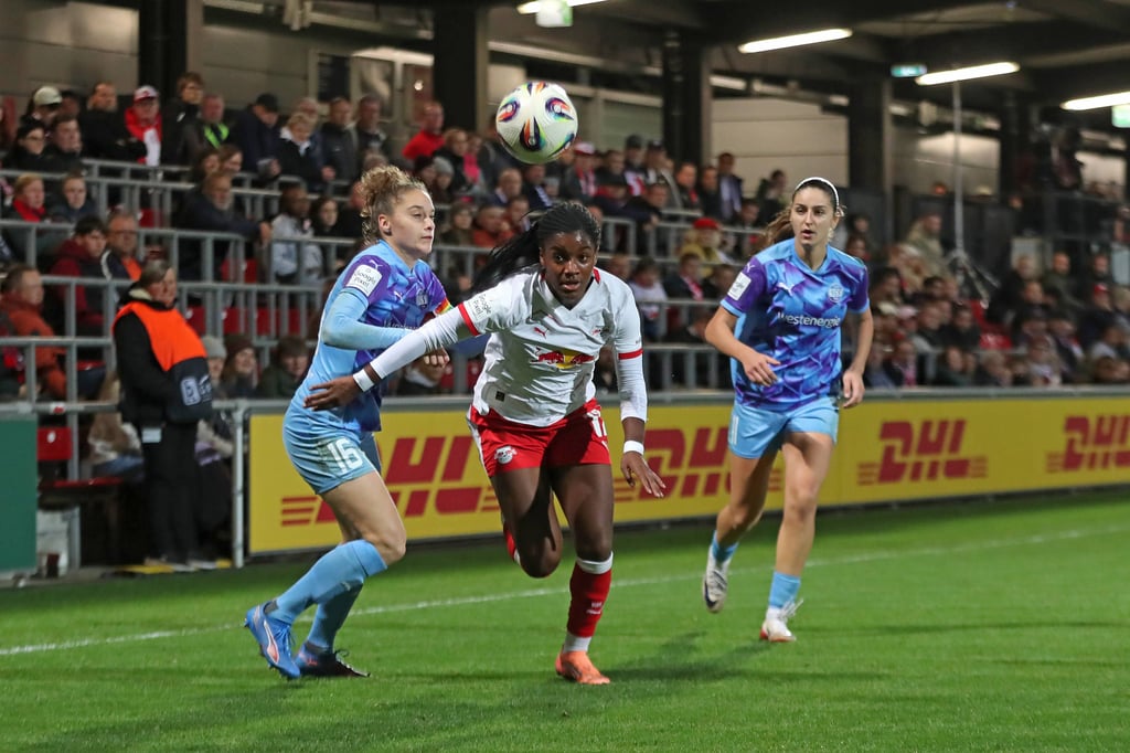 Delice Boboy im Trikot von RB Leipzig.