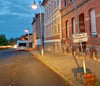 Auch hier in der Güstener Straße fehlt ein Schild.