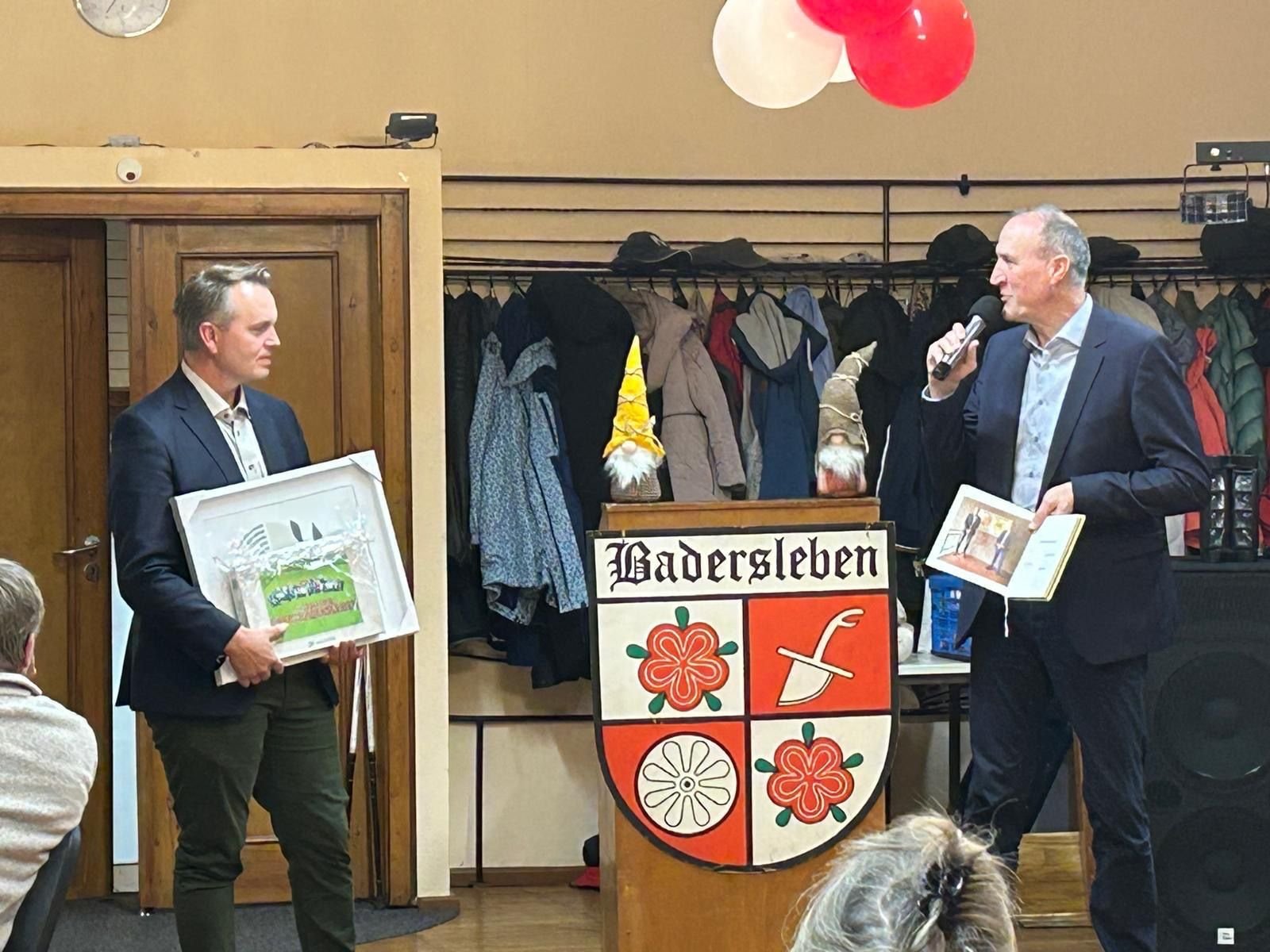 Partnerschaft im Harz: 35 Jahre Freundschaft: Badersleben und Laer feiern Städtepartnerschaft