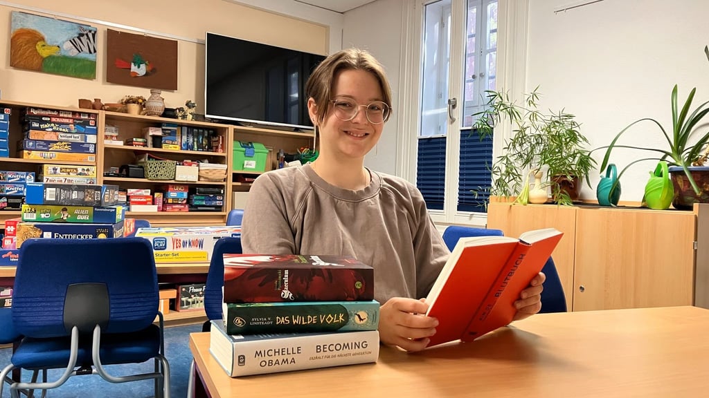 Pelagia Kapoglou hat ein Stipendium der Start-Stiftung und eine interessante Lebensgeschichte, obwohl sie erst 15 Jahre alt ist.