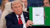 US-Präsident Trump zeigt ein gewisses Verständnis dafür, dass die Hamas im Gazastreifen Gegner hinrichtet. (Archivbild)
