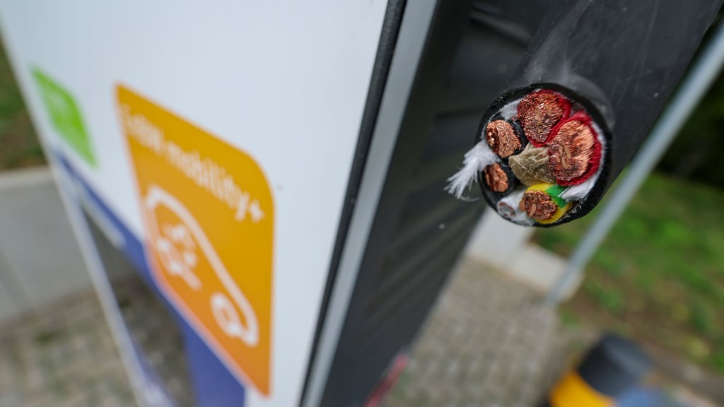 Immer mehr E-Auto-Fahrer in Sachsen-Anhalt erleben böse Überraschungen: An Schnellladesäulen fehlen plötzlich die Kabel.