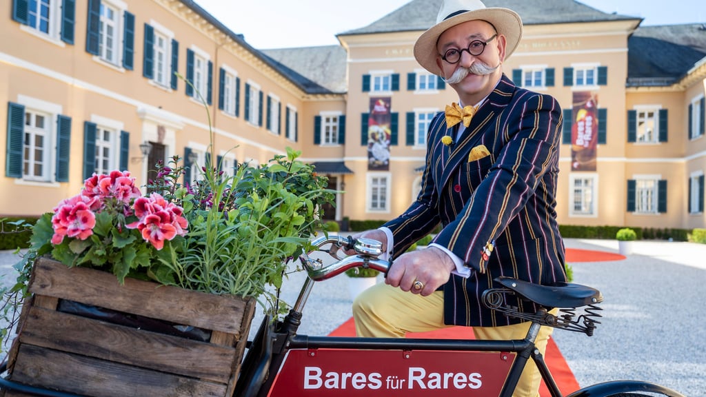 Einge Folgen der ZDF-Show "Bares für Rares" werden auf Schlössern gedreht - so wie hier auf dem Schloss Johannisberg im Rheingau.