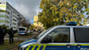 Polizeieinsatz im Birkholzer Weg in Magdeburg. 
