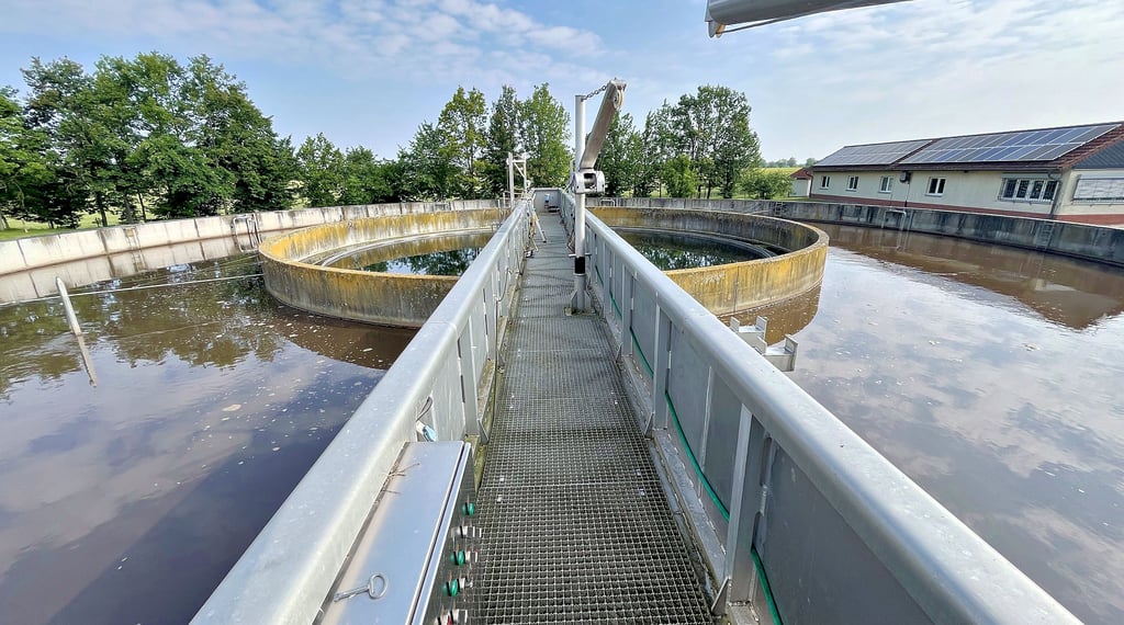 In der Kläranlage in Zörbig sinkt die Zahl der Gebläse von sechs auf vier, denn die neue Technik arbeitet wesentlich effizienter.