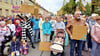 Bürger protestierten am 8. Oktober 2025&nbsp;gegen die geplante Schließung der Helios-Klinik in Zerbst. Genutzt hat es nichts.