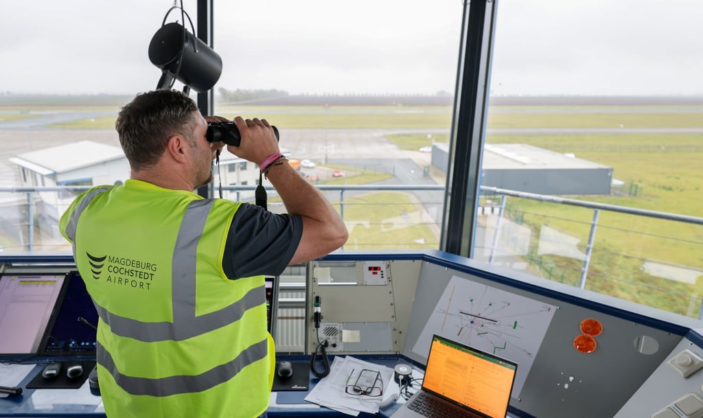 Am Flughafen Cochstedt wird zur Abwehr feindlicher Drohen geforscht.