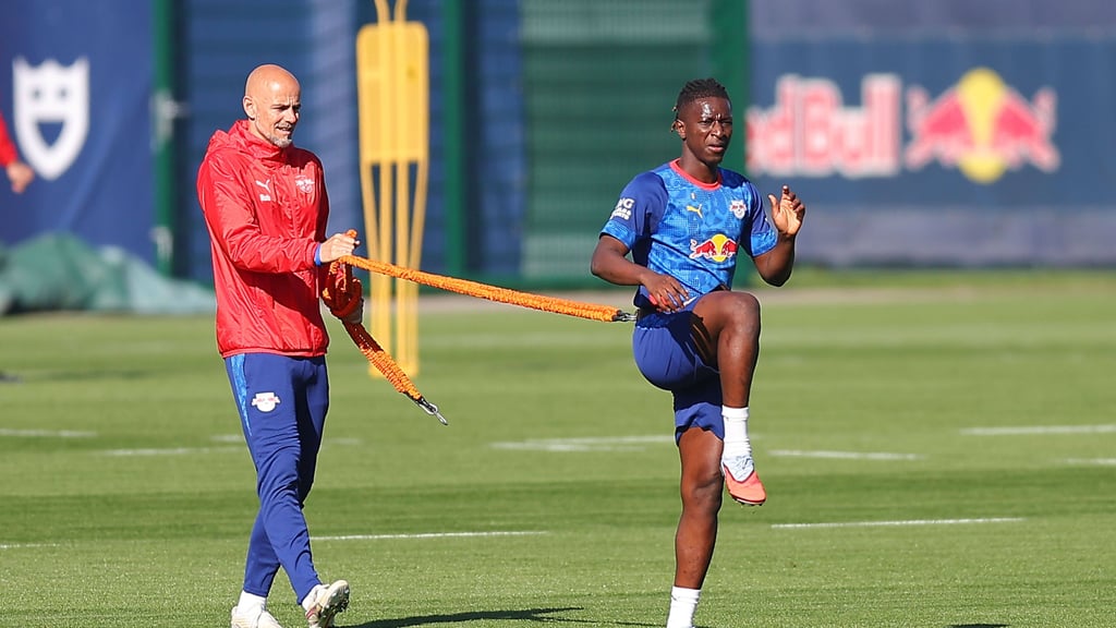 Amadou Haidara könnte sich im Winter bei RB Leipzig verabschieden.