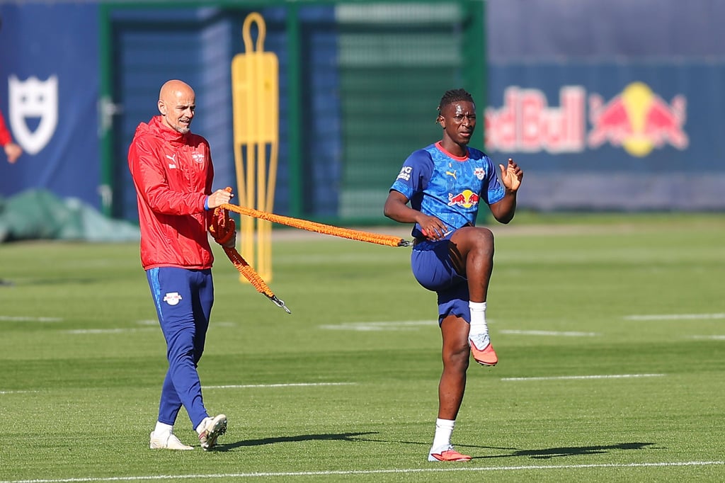 Amadou Haidara könnte sich im Winter bei RB Leipzig verabschieden.