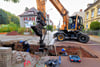 Lange Straße Köthen_Bauarbeiten