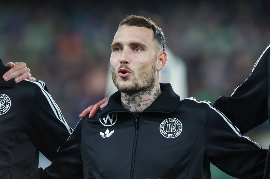 David Raum im Dress der deutschen Nationalmannschaft.