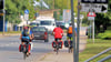 Radfahrer sind in der Saalestadt im Sommer viel unterwegs.