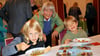 Erntedank wurde in Nitzow in der Kirche mit einer Suppenverkostung gefeiert. Familie Jacobs aus Köln freute sich über Hühnersuppe mit Klößchen. 