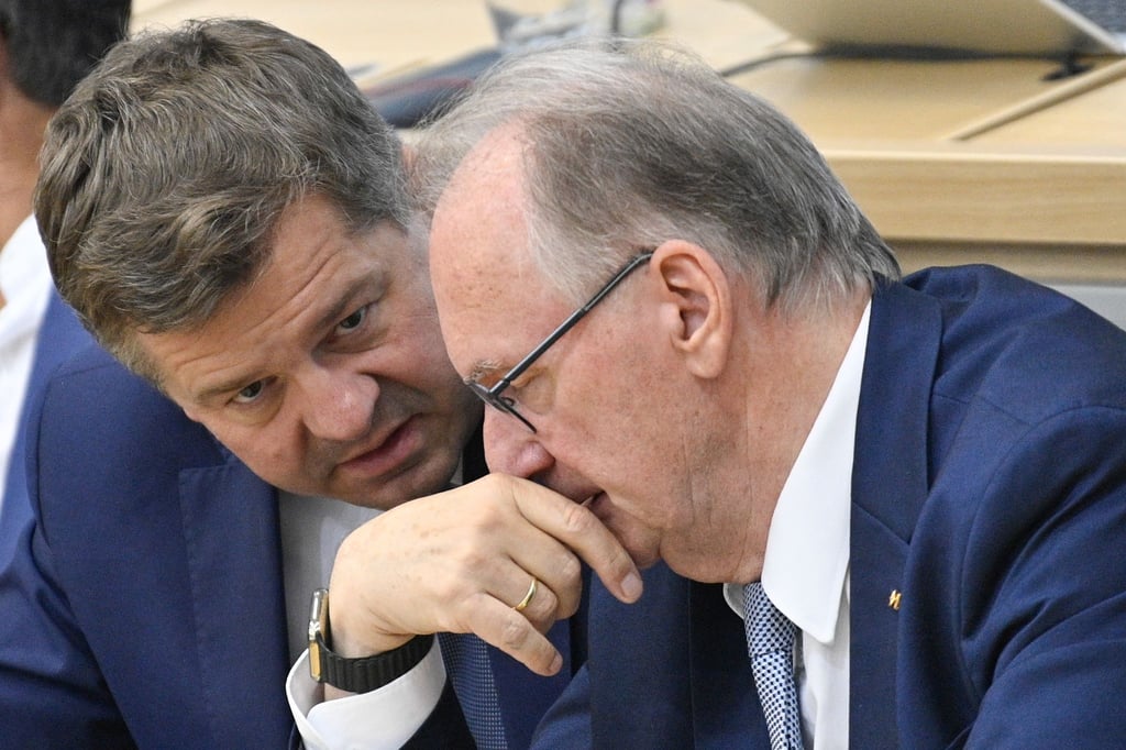 Die AfD erreicht in Sachsen-Anhalt laut Insa-Umfrage einen Rekordwert von 40 Prozent. Für die CDU wird eine Regierungsbildung ohne AfD zunehmend schwieriger. (Archivbild)