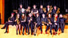 Die Band Saxlust um Gründer Franz Kadell (vorn, 4.v.l.) lädt am 6. Dezember zum Adventskonzert "Swinging Christmas" in die Zerbster Stadthalle ein.