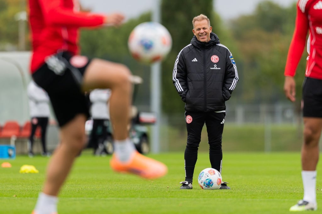 Markus Anfang steht bei Fortuna Düsseldorf vor seiner Premiere.
