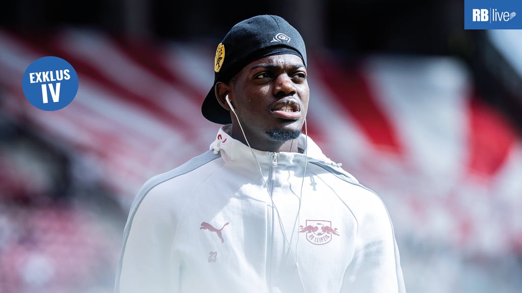 „Na klar, ich will der Beste werden!”: RB-Verteidiger Castello Lukeba.