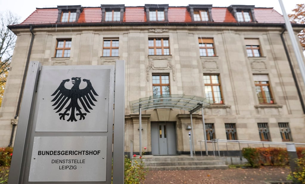 Der BGH in Leipzig bestätigt ein Berliner Urteil gegen zwei Polizisten. (Archivbild)