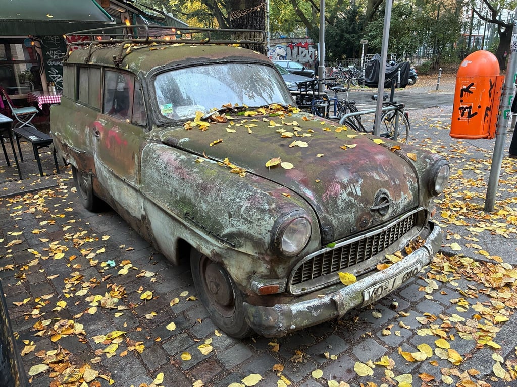 Bloß nicht waschen - dieser Opel ist ein Experiment.