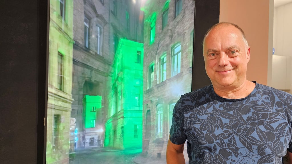 Eike Berg weckt Erinnerungen an Halle zu DDR-Zeiten.