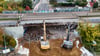 Der Abriss der Brücke über die Brenneckestraße in Magdeburg hat begonnen. Ihr Wiederaufbau wird teuer. Die Stadt Magdeburg hat nun die Kosten berechnet.