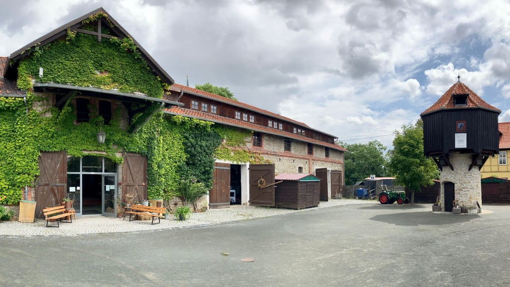 Das Heimatmuseum befindet sich auf dem Amtshof in Ditfurt. Sein Team sucht Unterstützung.