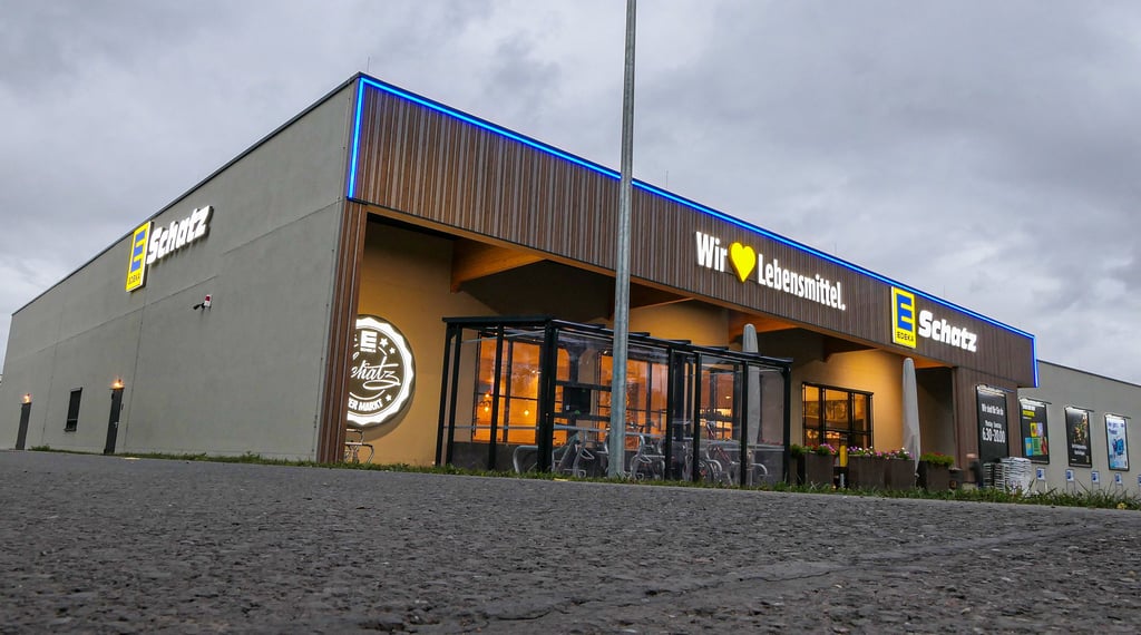 Der Edeka in Bad Lauchstädt ist einer der neuesten Supermärkte im Saalekreis. Nach neuem Landesentwicklungsplan wäre er zu groß für ein Grundzentrum.
