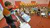 Die Proben in der Christlichen Grundschule in Achersleben zum Musical laufen.