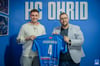 Tomislav Jagurinoski wird beim HC Ohrid vorgestellt.
