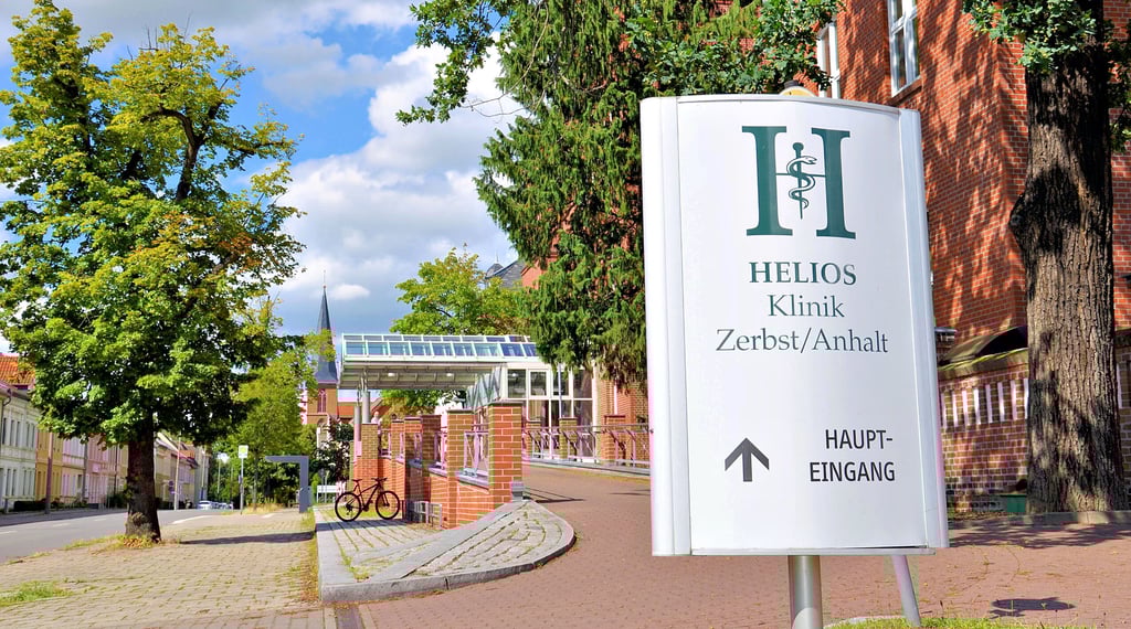 Die Zerbster Helios-Klinik soll den stationären Betrieb voraussichtlich zum 19. Dezember komplett einstellen.