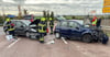 Die Feuerwehr rückte mit zehn Kameraden zum Unfall zwischen Schafstädt und Steuden aus. 
