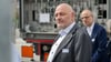 Robert Crumbach (BSW, l), Brandenburgs Minister der Finanzen und für Europa, kritisiert die Aktivrente. (Archivbild)