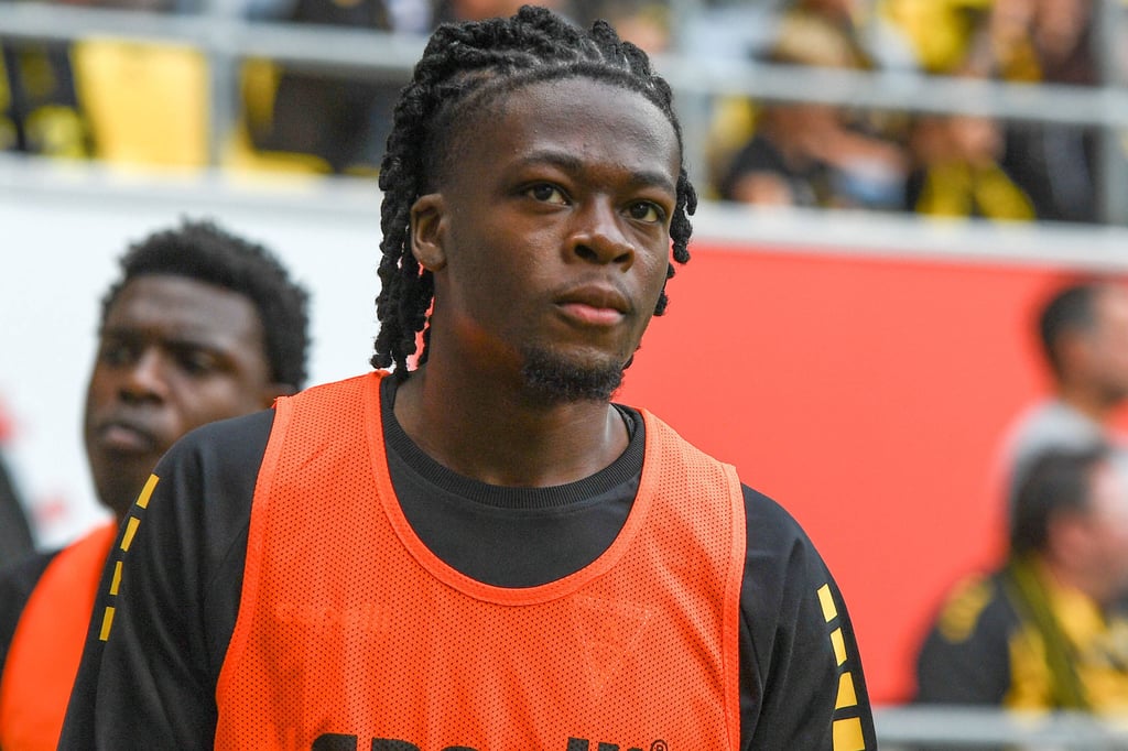 FCM-Leihgabe Pierre Nadjombe ist bei Alemannia Aachen nicht erste Wahl.