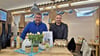 Michael Lahn (l.) und Stephan Hantmann haben den Laden „Meine kleine Vorratskammer“ in Günthersdorf übernommen. 