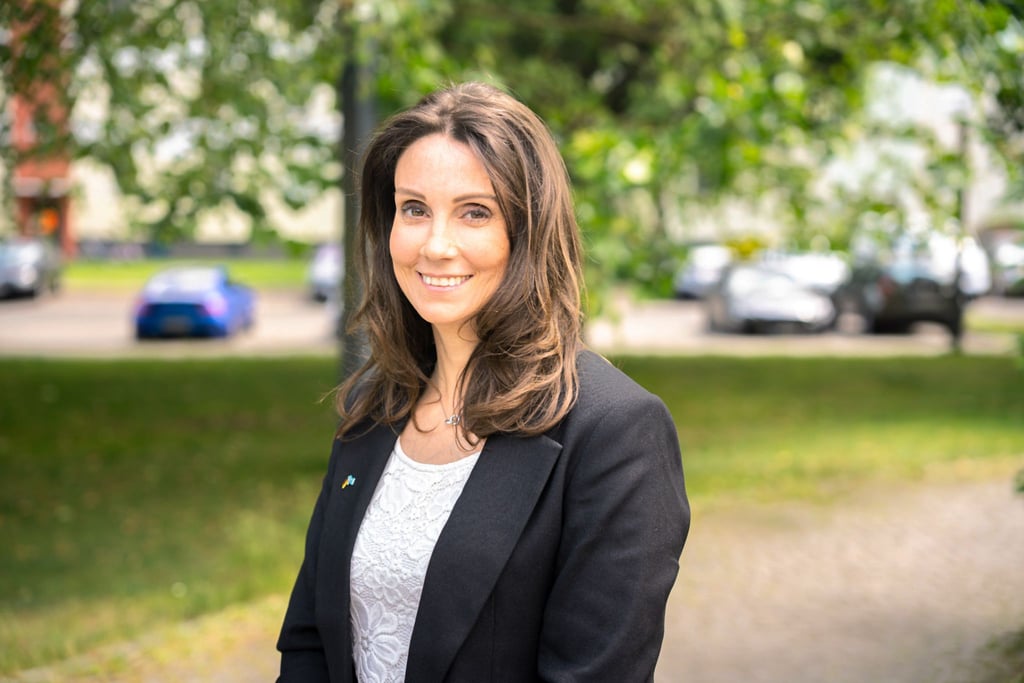 Anja Waschkau (AfD) kandidiert als Bürgermeisterin in Oranienburg.