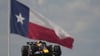 Platz fünf beim Warmfahren im heißen Texas für Max Verstappen.