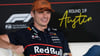 Gute Laune beim viermaligen Weltmeister Max Verstappen.