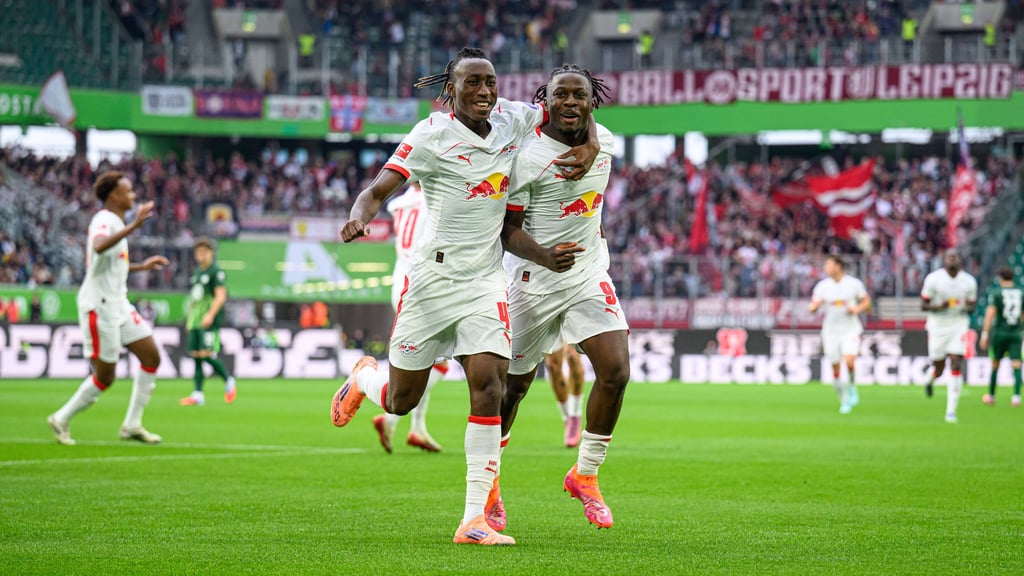 Antonio Nusa konnte noch nicht mit Diomande und Bakajoko gemeinsam jubeln.