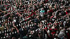 Eintracht Frankfurt wird bei der SSC Neapel nach Ablehnung eines Antrags auf Spielverlegung ohne Unterstützung der Fans spielen. (Archivbild)