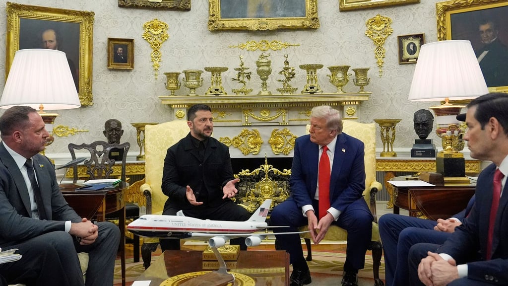 Trump und Selenskyj treffen sich an diesem Freitag erneut im Weißen Haus. (Archivbild)