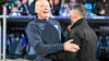 Uwe Rösler hatte bei seiner Rückkehr als Trainer nach Deutschland Grund zur Freude