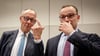 Unionsfraktionschef Jens Spahn verteidigt Bundeskanzler Friedrich Merz beim Thema Migration im Stadtbild. (Archivfoto)