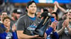 Ohtani bei der Siegerehrung.