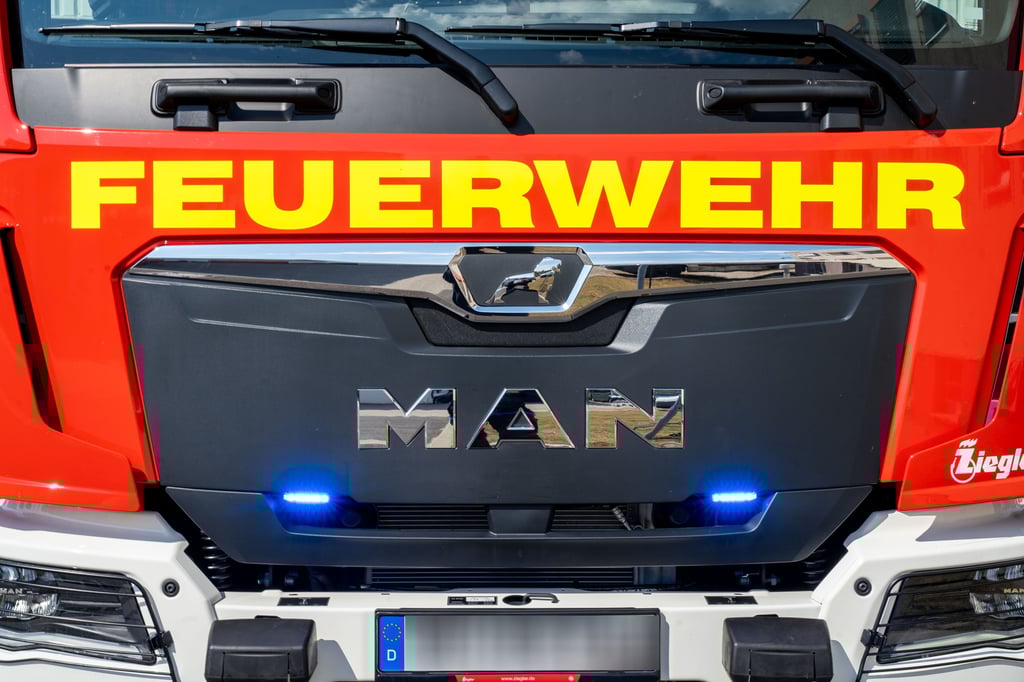 Die Feuerwehr war auch bei dem Unfall auf der B 85 im Einsatz.