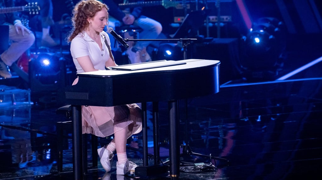 So kennt man Greta Heimann bei The Voice. Jetzt war die MZ bei ihr zu Hause in Halle.