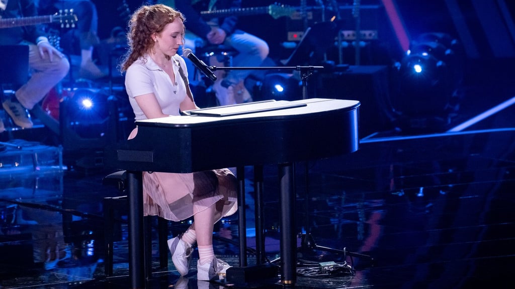 So kennt man Greta Heimann bei The Voice. Jetzt war die MZ bei ihr zu Hause in Halle.