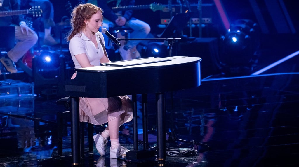 So kennt man Greta Heimann bei The Voice. Jetzt war die MZ bei ihr zu Hause in Halle.