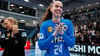 Torfrau Sarah Wachter zeigte gegen Belgien eine starke Leistung.