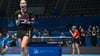 Deutschlands Tischtennis-Star Annett Kaufmann schlägt die Rumänin Bernadette Szöcs im EM-Finale.