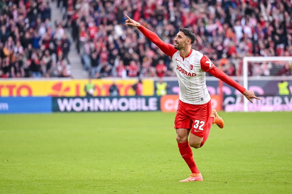 Später Ausgleich: Vincenzo Grifo traf für Freiburg zum 2:2.